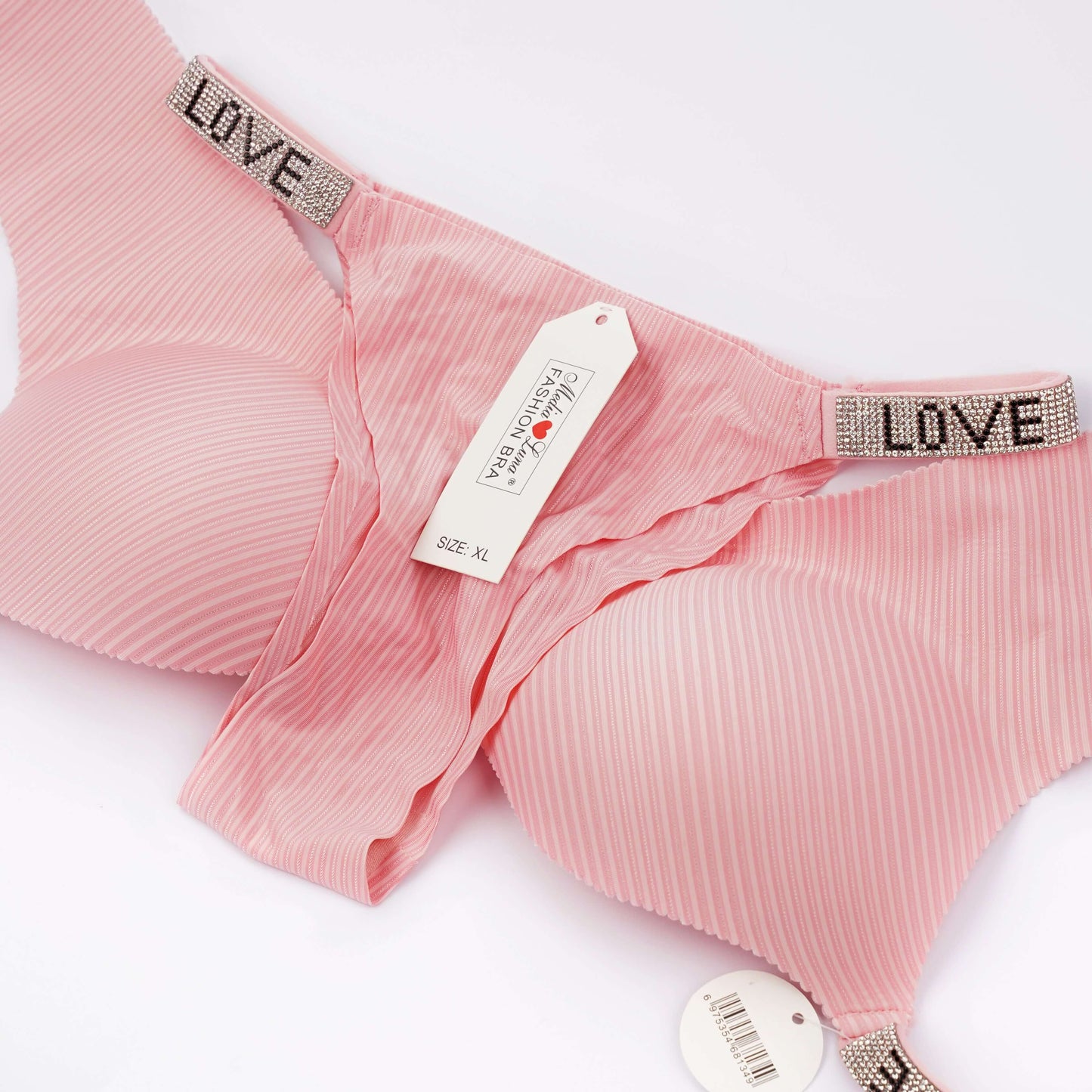 Wireless cotton bras and panties